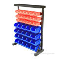 41-piece Storage Bin Rack, Customized Color Labels are Accepted